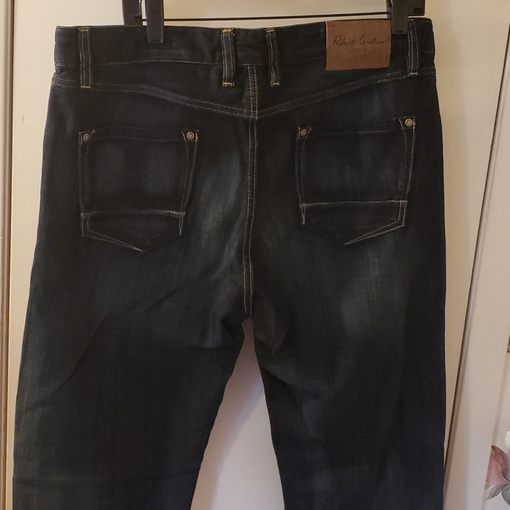 Robert Graham classic deep blue yates jeans